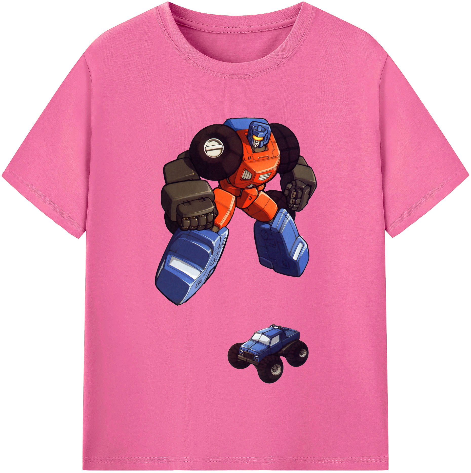 （画像用）  レディースカジュアルプリントTシャツ（綿100％）